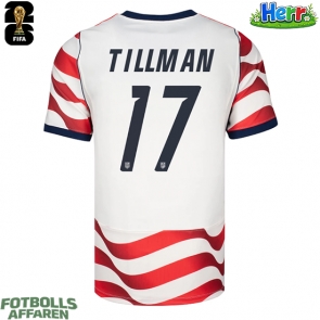 Förenta stater Malik Tillman #17 Hemmatröja VM 2026 Kortärmad